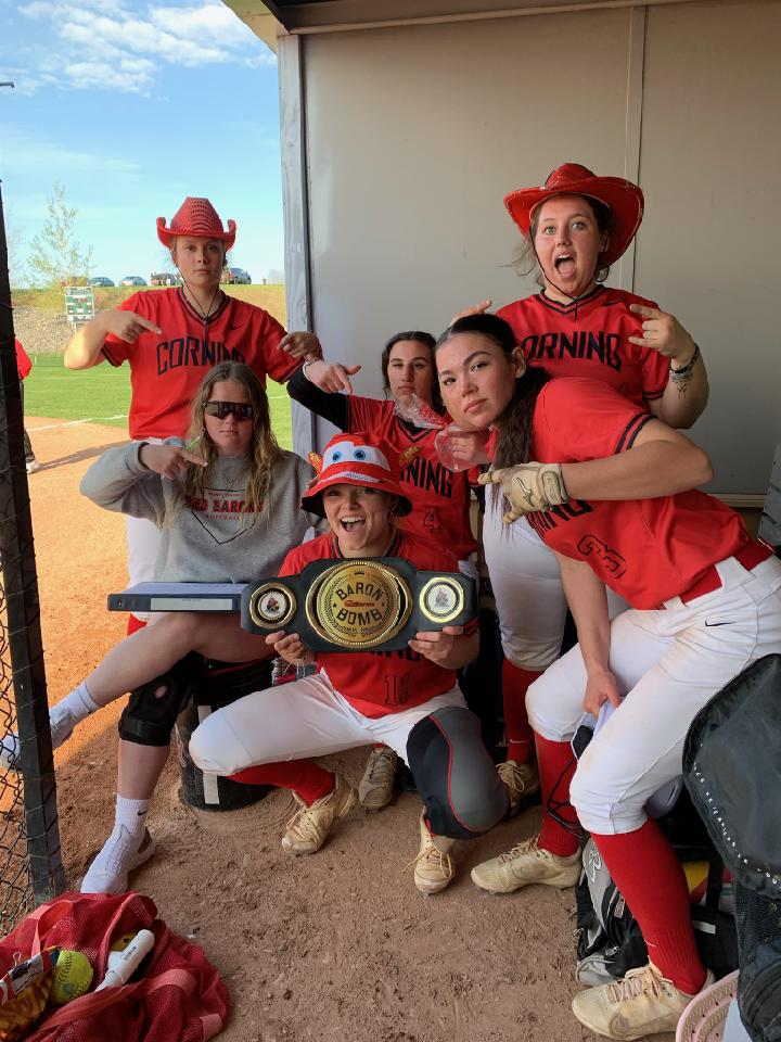CorningRedBaronsSoftball tweet media