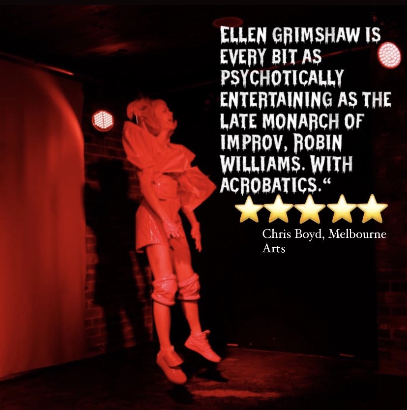 ellen_grimshaw's tweet photo. Tickets https://t.co/PXWMMLrV8J ONLY TWO MORE SHOWS! @micomfestival @MelbourneArts @MotleyBauhaus @TheGuyPearce https://t.co/4E1PqxsirV