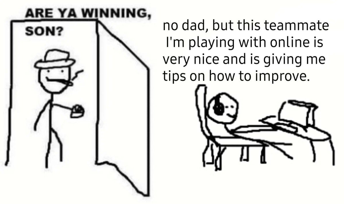 WholesomeMeme's tweet photo. Be that teammate https://t.co/eTuPbDMwBl