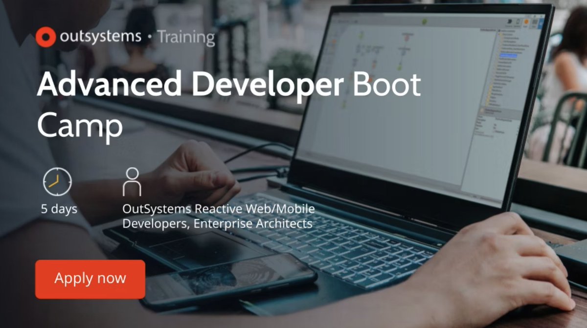 Introducing the new Advanced Developer Boot Camp from #OutSystems! 

Expand your knowledge in OutSystems #reactive #web #application #development and get some valuable help to prepare you for several Specialization exams: outs.so/0E38FE 

#OutSystemsPartner