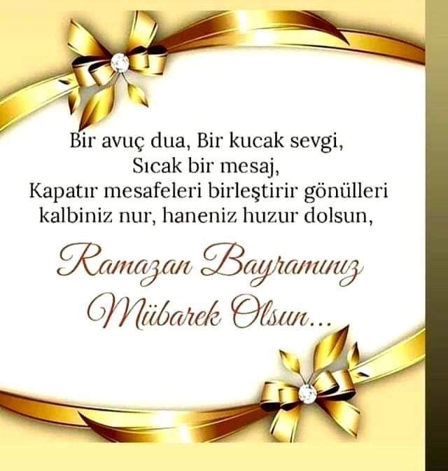 #RamazanBayramınızmübarek olsun