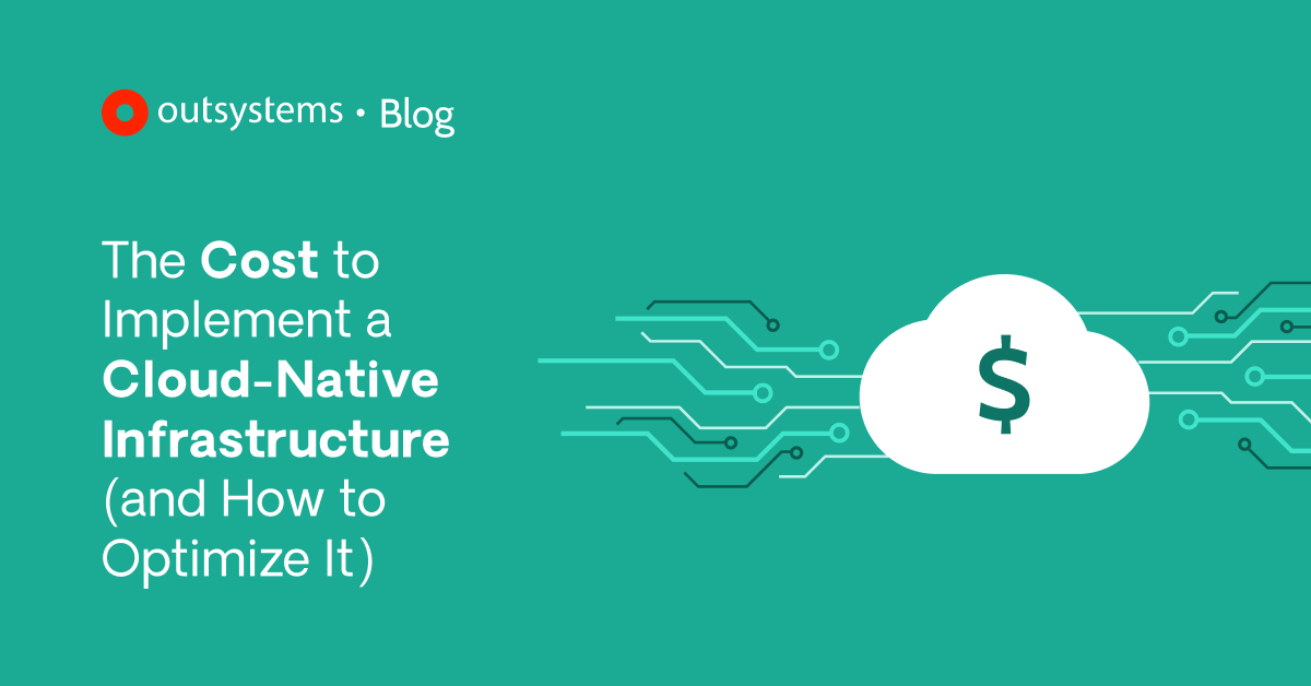 If organizations want to keep up with this rapidly changing digital era, they know they must embrace #cloud-native #development. But how much does it cost to implement a cloud-native infrastructure? How can you optimize those costs? outs.so/7DA019 

#OutSystemsPartner