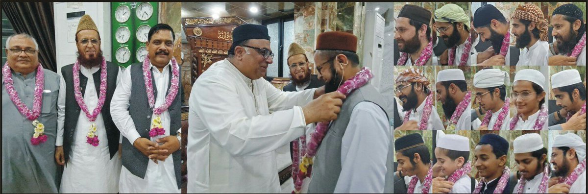 ڈاکٹر خرم طارق صدر فیصل آباد چیمبر آف کامرس اینڈ انڈسٹری ختم قرآن کے موقع پر حفاظ کرام کو مبارکباد پیش کر رہے ہیں۔ 

#FCCI #drkhurramtariq #drkhurramtariqfcci