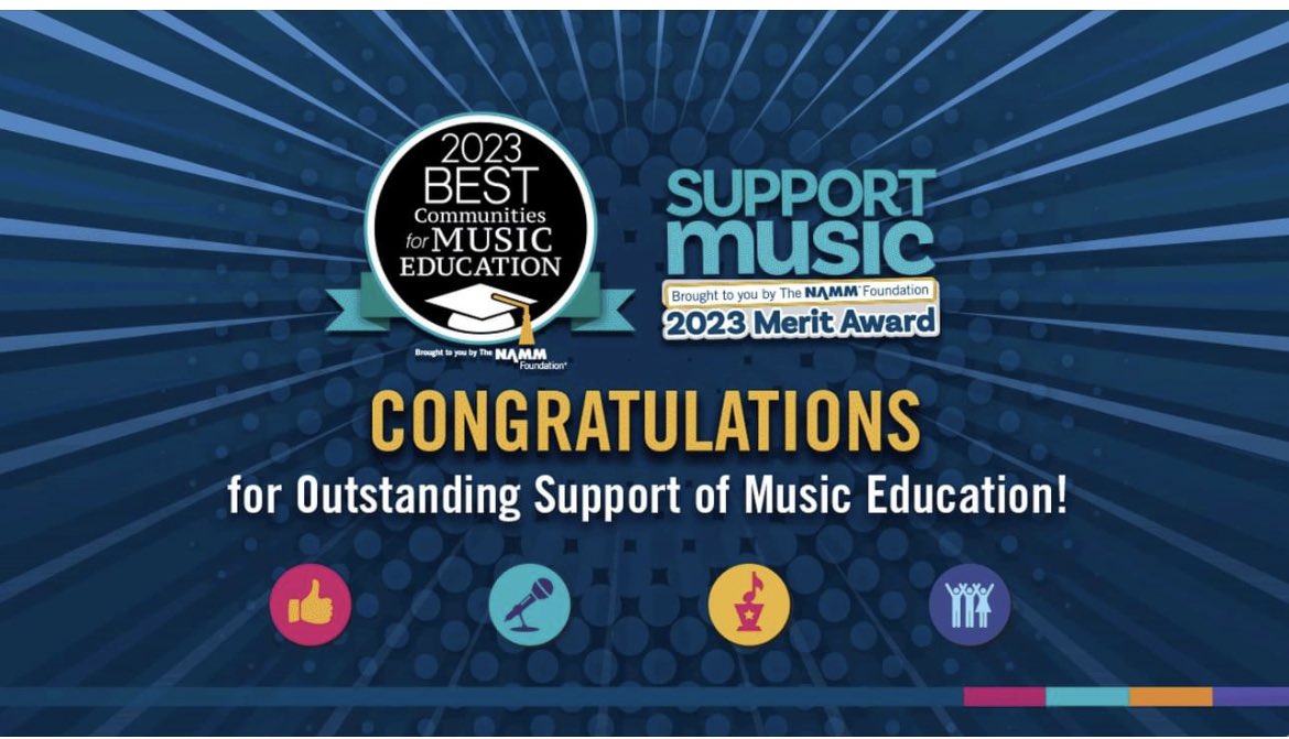 MJHSmustangsGPS's tweet image. Congratulations to our Music Department for being recognized by National Association of Music Merchants! #wearemesquite #connectcreatecare