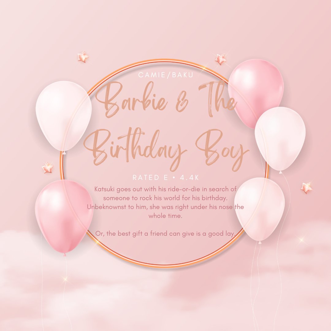 ArashiKumo_'s tweet photo. #CamieBaku ♡

4.4k ♡ Rated E ♡ Barbie &amp; The Birthday Boy 🎂

Happy birthday to my favorite character ever. I give you the best gift I could imagine: feminization and a good lay ♡ 

tags and link below ⤵️ https://t.co/WO40TVIpXe