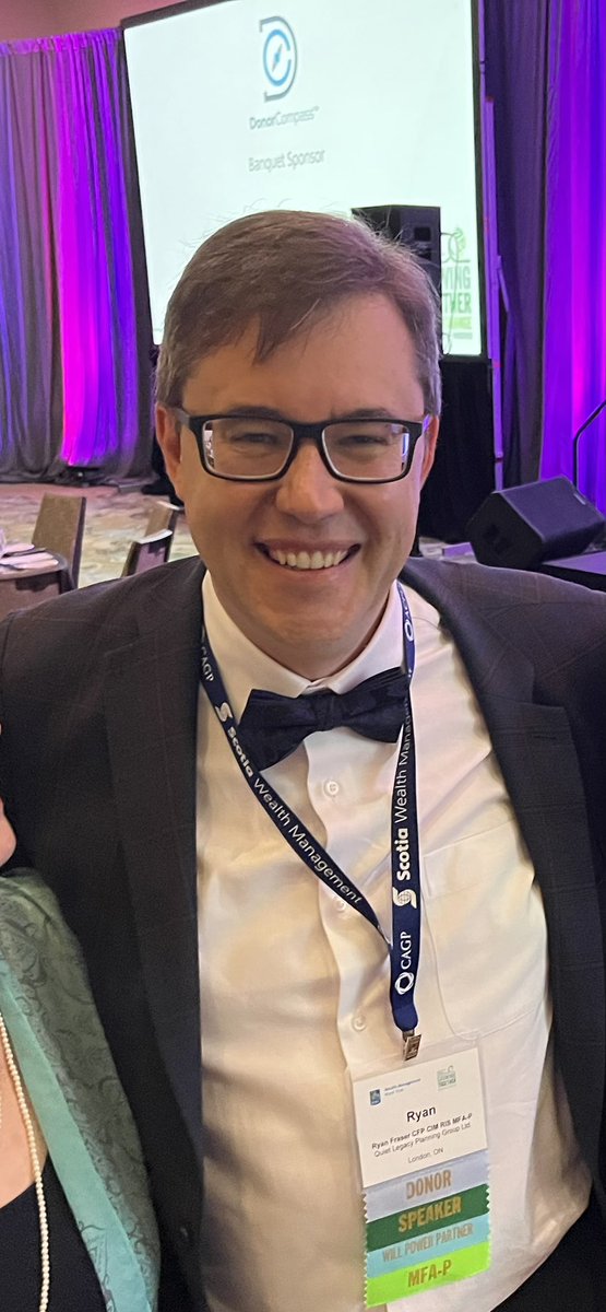 HELFM's tweet photo. Congratulations to @RyanCFP for his well deserved @CAGP_ACPDP Friend award.  CAGP is in his blood and what a great achievement to recognize his dedication to our gift planning sector.  #CAGP2023❤️ Tatoo time!!!! https://t.co/btxZzFhgrF