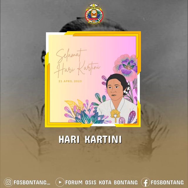 Fosbontang_'s tweet photo. Halo pelajar kota bontang 👊🏻

Kami Dari Forum OSIS Kota Bontang Mengucapkan Selamat Memperingati hari Kartini

Forum OSIS Kota Bontang [Bersama Kita membangun Bontang] https://t.co/FJvIUfQdIu