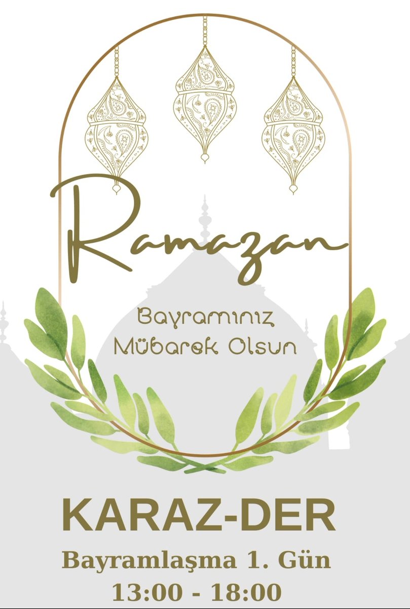 karazder's tweet photo. Bayramlaşmaya herkesi bekliyoruz. https://t.co/5o8C0TeUg9