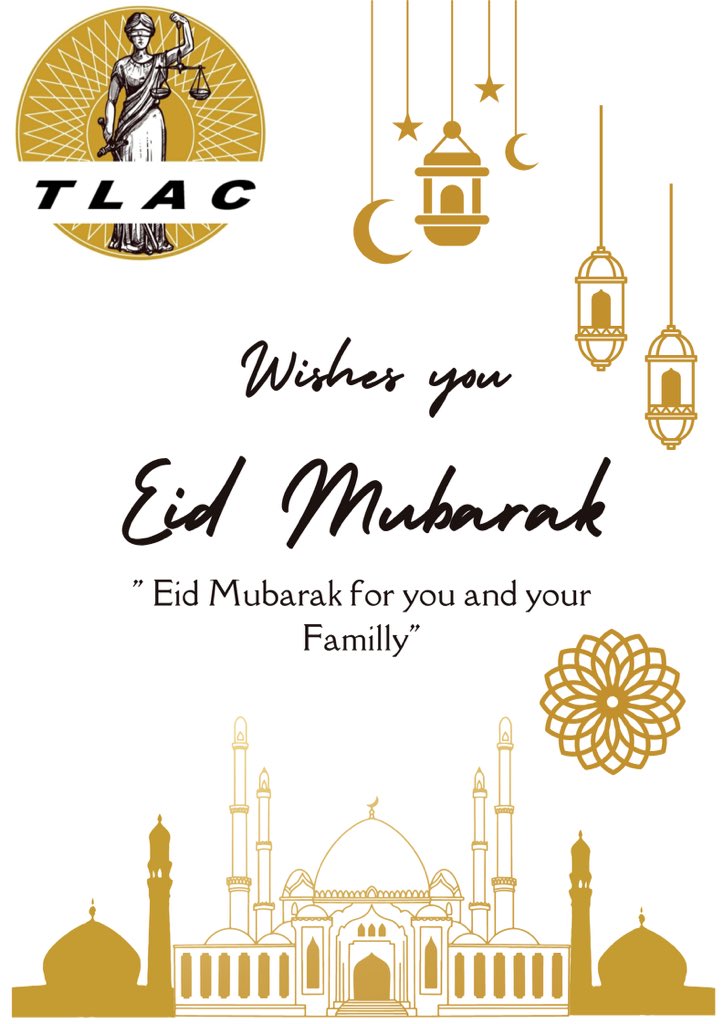 TLAC_ug's tweet photo. Eid Mubarak our Muslim brothers and sisters.
May the Almighty Allah reward your sincere prayers of the Holy Month. https://t.co/ntSODOdgd3