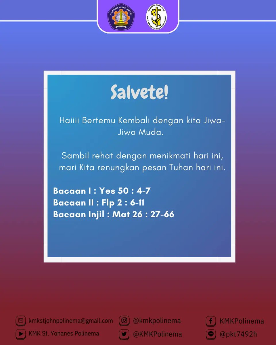 KMK St. YOHANES tweet media
