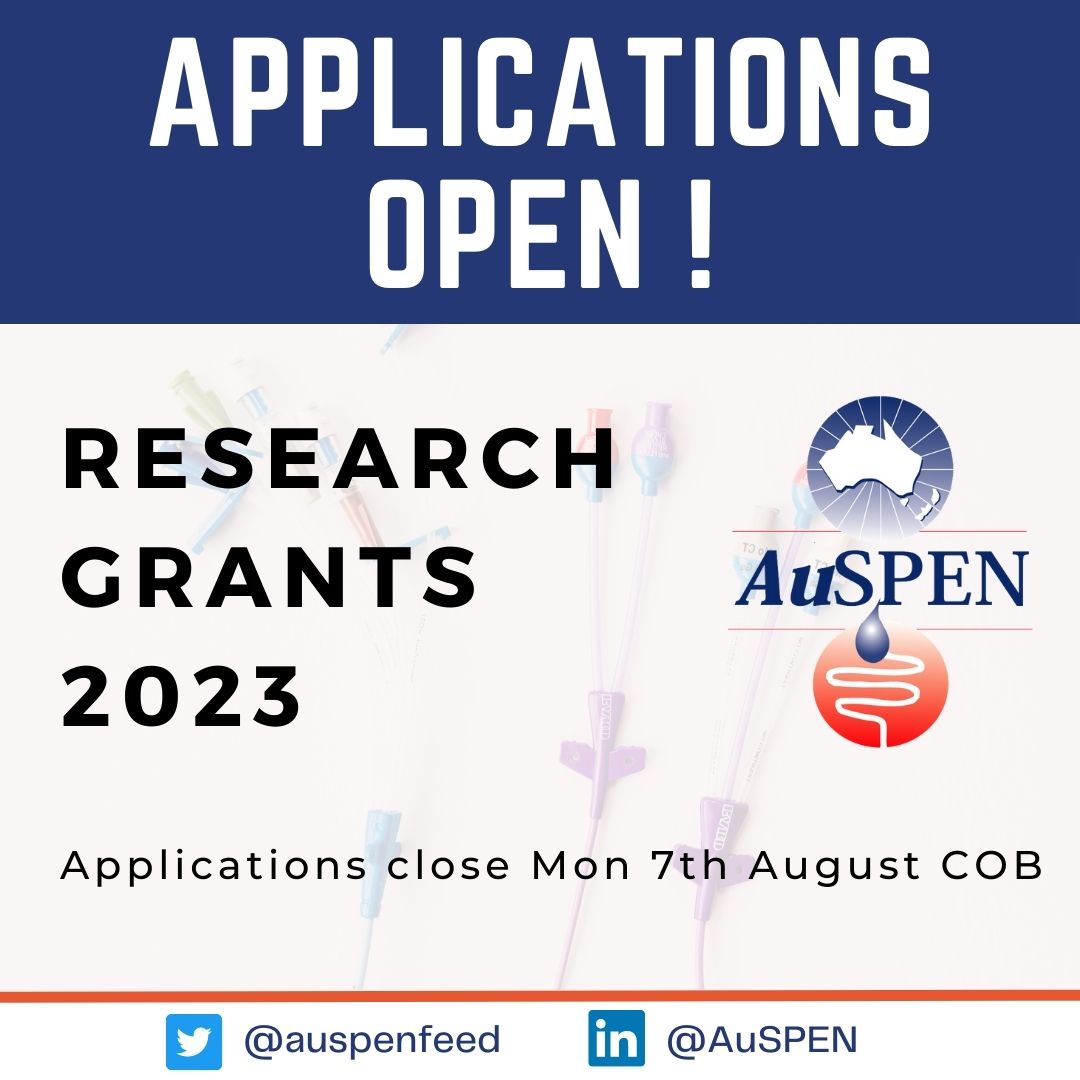 This year, the AuSPEN Scientific Committee will be awarding one Novice Research Project Grant offered up to a maximum of $15 000.

To read the guidelines click here auspen.us10.list-manage.com/track/click?u=…

To apply click here auspen.us10.list-manage.com/track/click?u=…