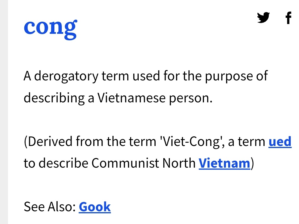 AlyciaRamirez3's tweet photo. Not that I'm surprised to see this from #SafeSeattleIsAHateGroup, but the word 'Cong', which originated during the Vietnam War, is considered a slur towards Vietnamese people. https://t.co/xukpxOgtPD