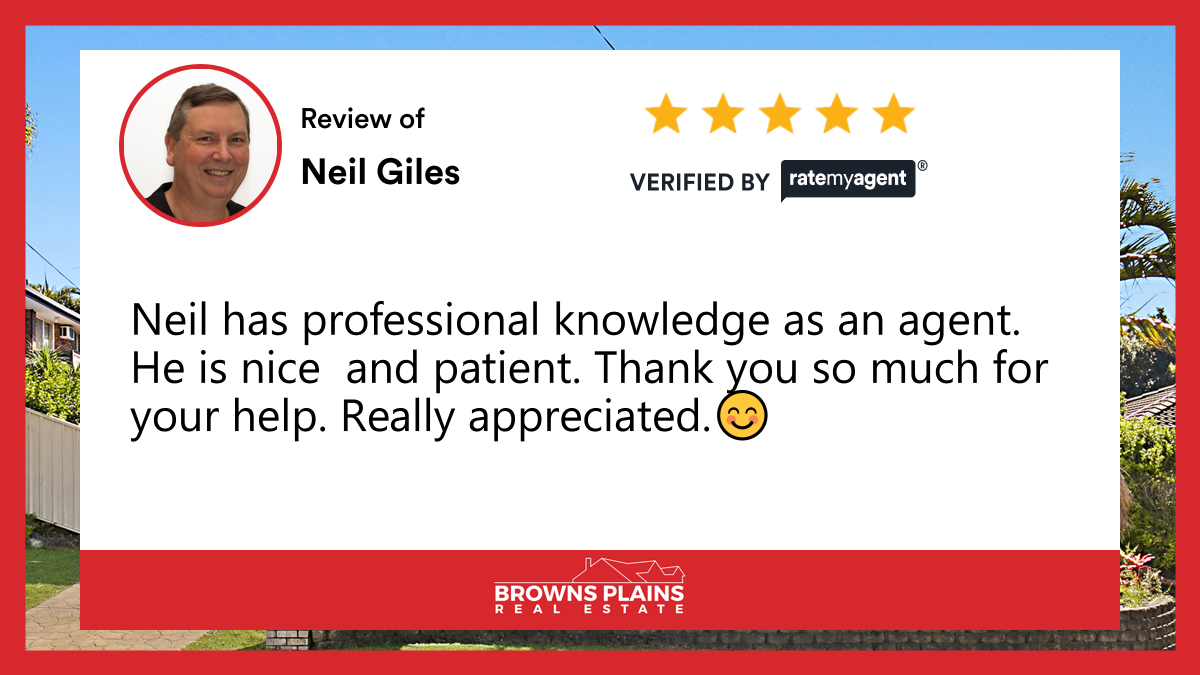 PropertyQLD4118's tweet photo. My latest RateMyAgent review in Regents Park.

https://t.co/ndV7mC8gvI

...
#ratemyagent #realestate #Browns_Plains_Real_Estate https://t.co/uR6kZhojP8