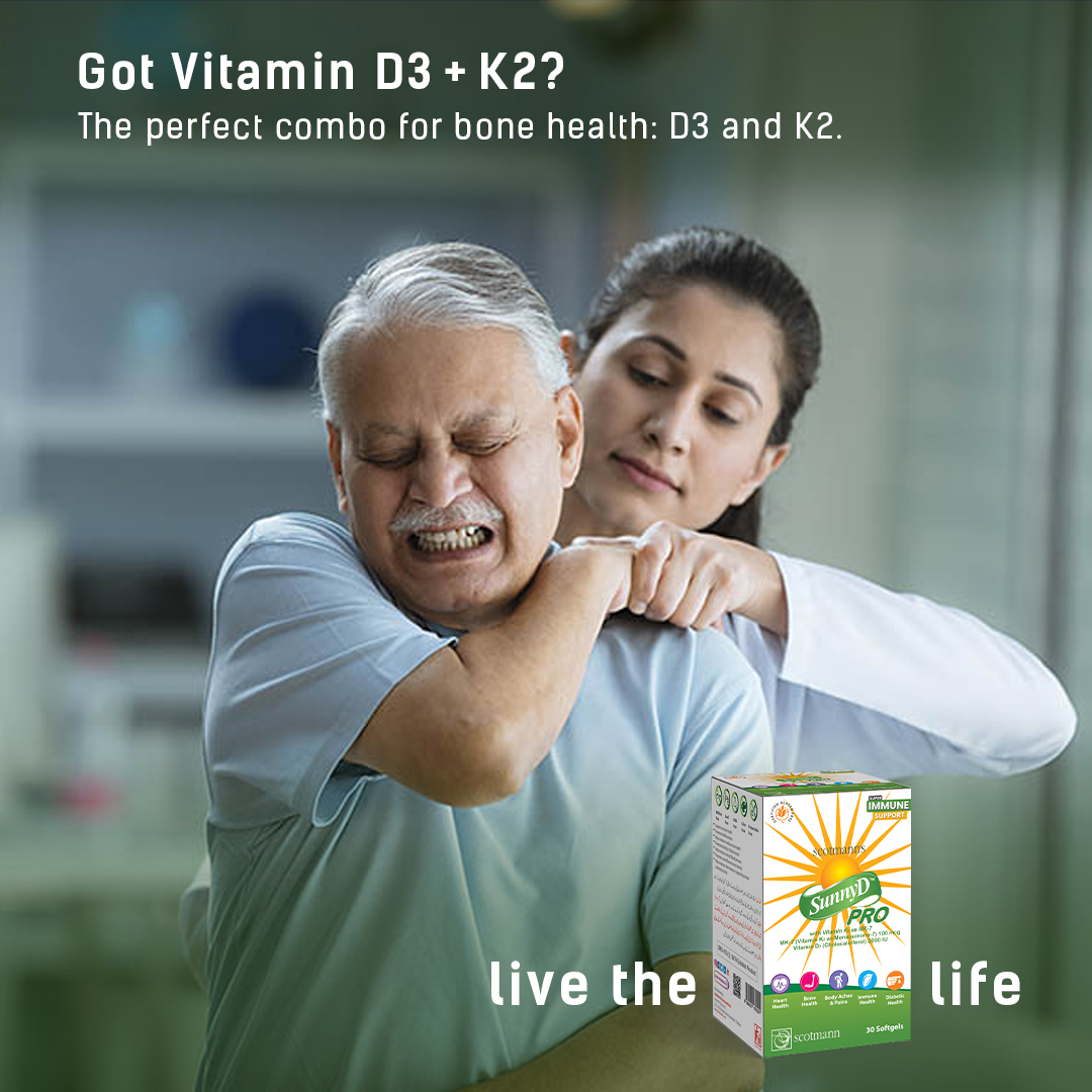 ScotmannPharma's tweet photo. Got Vitamin D3 + K2?

☀️ The perfect combo for bone health: D3 and K2.
☀️ Strong bones start with D3 and K2.
☀️ Live the Sunny D Life.

Shop online at https://t.co/UZ2MbJeJw6

#Shine #Bright #VitaminD #adventure #sunshine #SunnyDLife #pakistan #healthylifestyle #scotmann #Pro https://t.co/fBhCjEc9fG