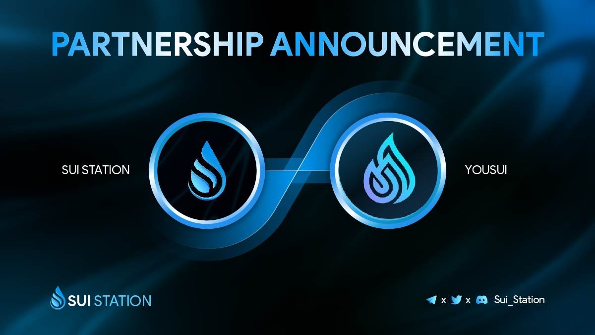 🥳 SUI STATION X <a href="/YouSUI_Global/">YouSUI</a> 🥳

To celebrate our partnership, we’re doing a giveaway! 

🎁  100 $USDT for 10 lucky slots!

To enter:

1️⃣ Follow, Like, RT, and Tag friends

2️⃣ Complete #YouSui Crew3/Zealy tasks: zealy.io/c/yousui/

⏰72h

#Giveaway #Sui $SUI