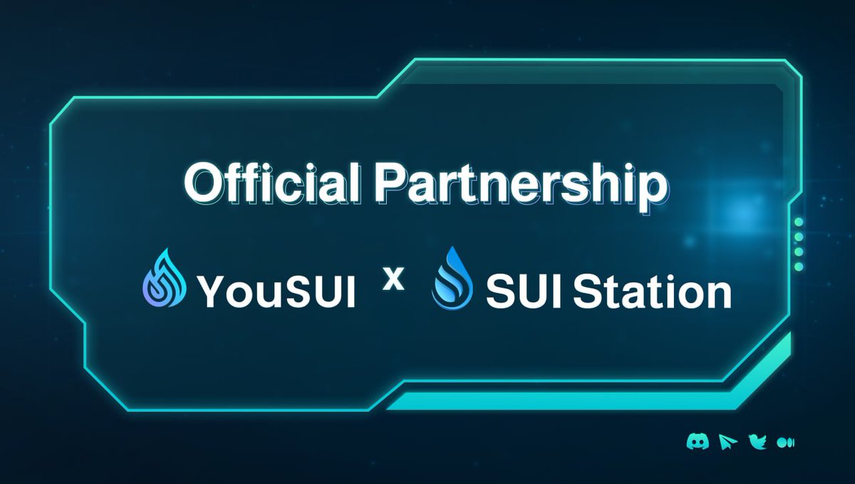 🔥We are thrilled to announce a new partnership between #YouSUI and <a href="/Sui_Station/">Britney</a> 🔥

Partnership Announcement ↘️ 
medium.com/@YouSUI/partne…

Crew3 Quests for partnership↘️
zealy.io/c/yousui/quest…

 #YouSUI #SUI <a href="/Mysten_Labs/">MystenLabs.sui</a>