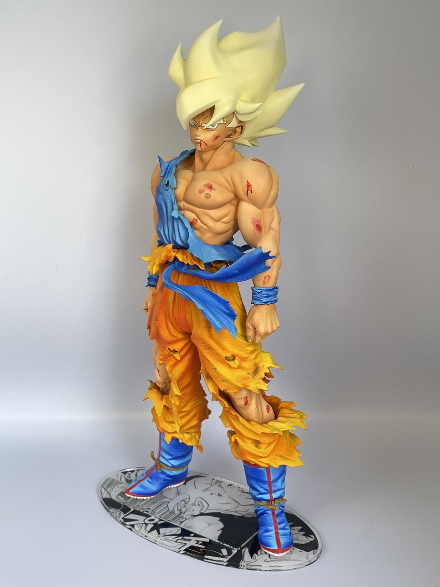 SMSP孫悟空(原画改修) 今回は原作に合わせ髪型以外にも筋肉にも