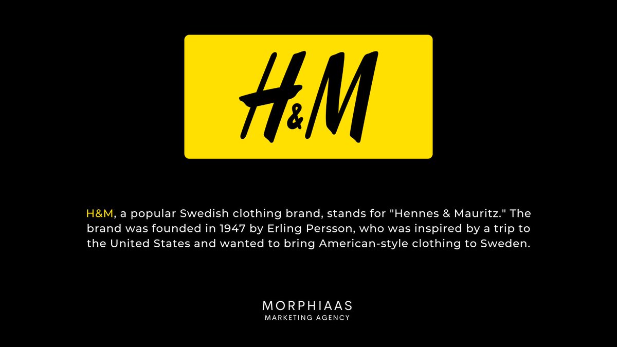 TheMorphiaas's tweet image. Did you know that the first clothing brand was Brooks Brothers, established in 1818? Here are some more interesting facts about clothing brands! #clothingbrands #fashionfacts #stylehistory #fashionhistory #fashionindustry #fashiondesigners #fashiontrends #fashiontips #fashionblog