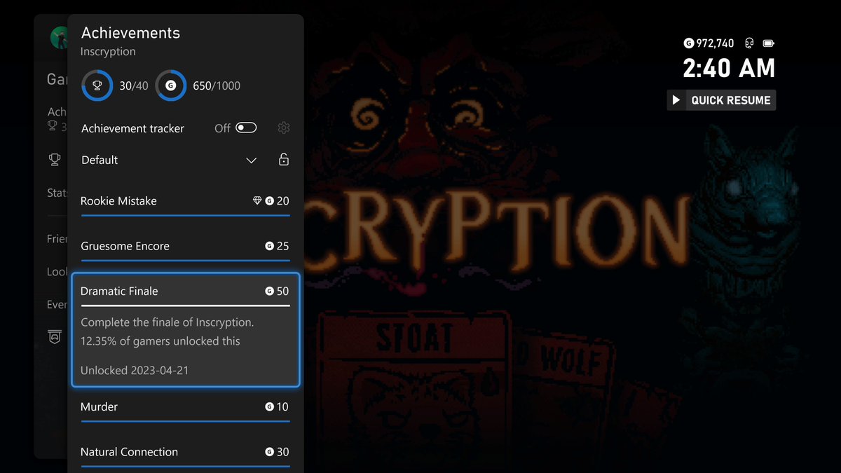 PMaka1991's tweet image. Inscryption is one of the best games I've ever played.