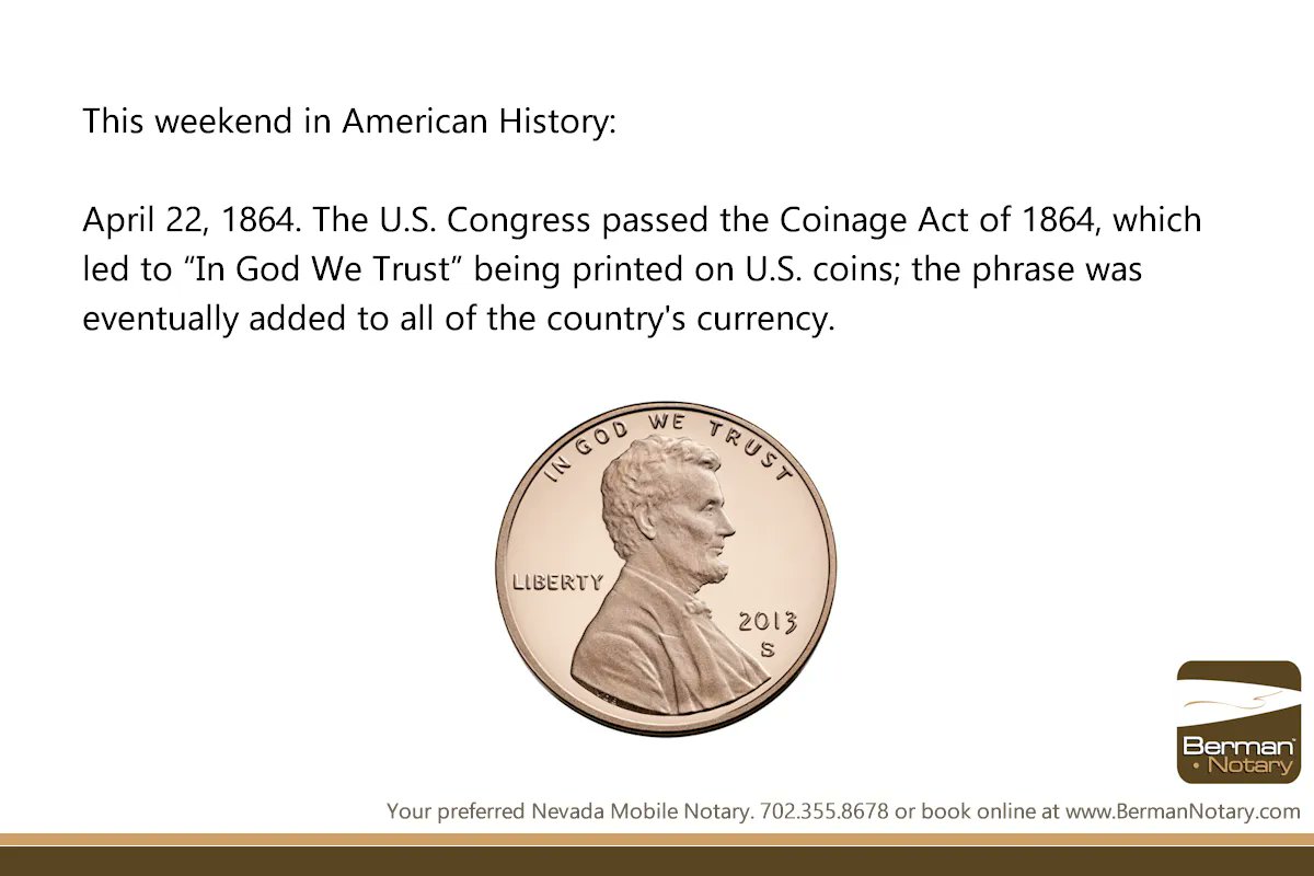 bermannotary's tweet photo. This weekend in American History.
--- ---
https://t.co/6cpCYFoSFE
#BermanNotary #MobileNotary #NevadaNotary #VegasMobileNotary
#WeNotarize #GoToNotary #VotedBestNotary #NotaryPublic https://t.co/AujCbpahZu
