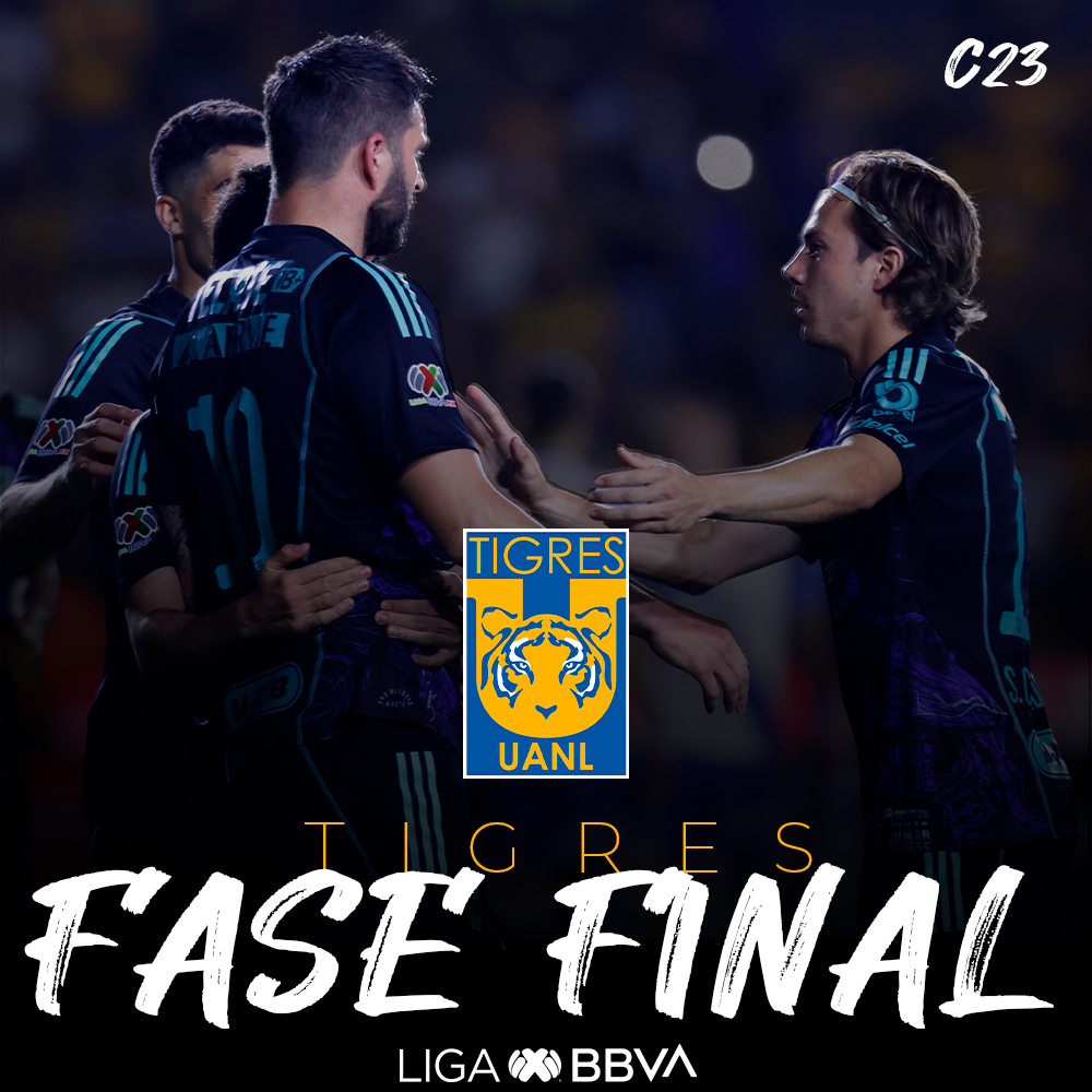 ¡¡Tienen el boleto a la #FaseFinal!! Con el triunfo de hoy, @TigresOficial aseguró su lugar en la siguiente ronda del #Clausura2023 Bienvenidos, Incomparables. #LigaBBVAMX ⚽