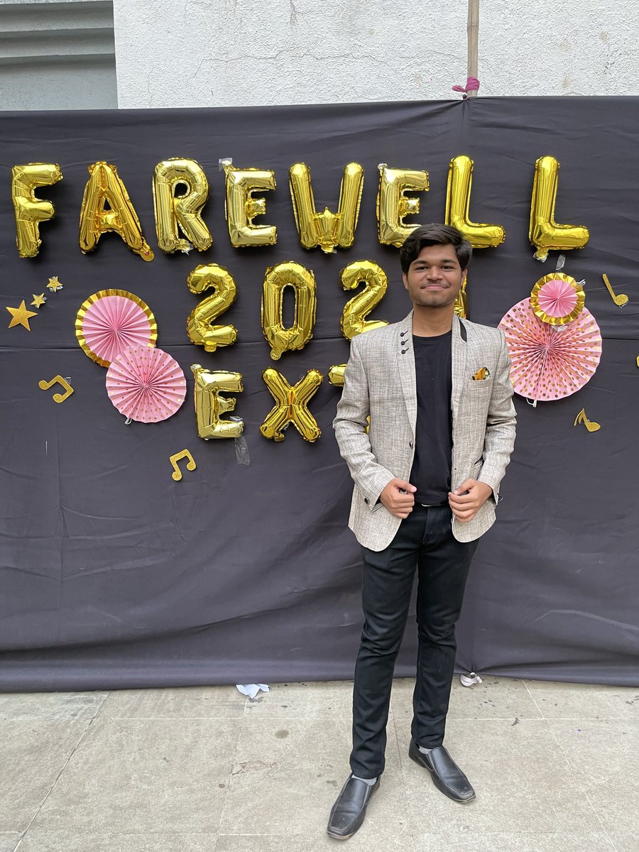 Farewell done !!!! The four years went real quick 🔥💫 #collegefarewell