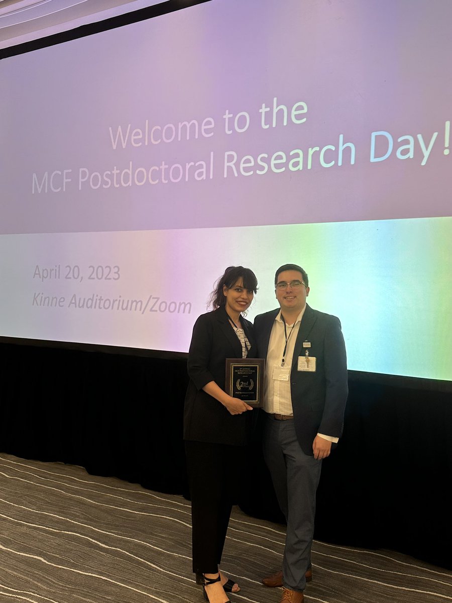 SaharBorna's tweet photo. Annnndddd we won!
2nd best poster presentation award!
Thank you @MayoMrfa!
@MayoClinic @MayoClinicPRS
#plasticsurgery #hand_surgery #surgery https://t.co/XZeanEAFns