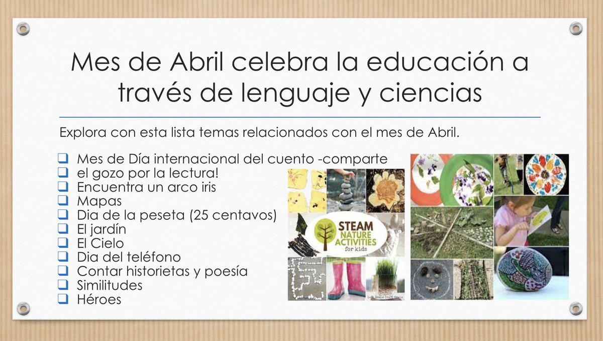 Together4NINOS's tweet photo. 🌳✨Cadena de Mentores de Cuidado Infantil Familiar (#FCC Mentor Network). The monthly mentor network focused on language, science, and mental health for the month of April. A community of practitioners sharing their best practices. #TogetherWeCan #JuntasPodemos #QualityMatter https://t.co/okDwsK9dlV
