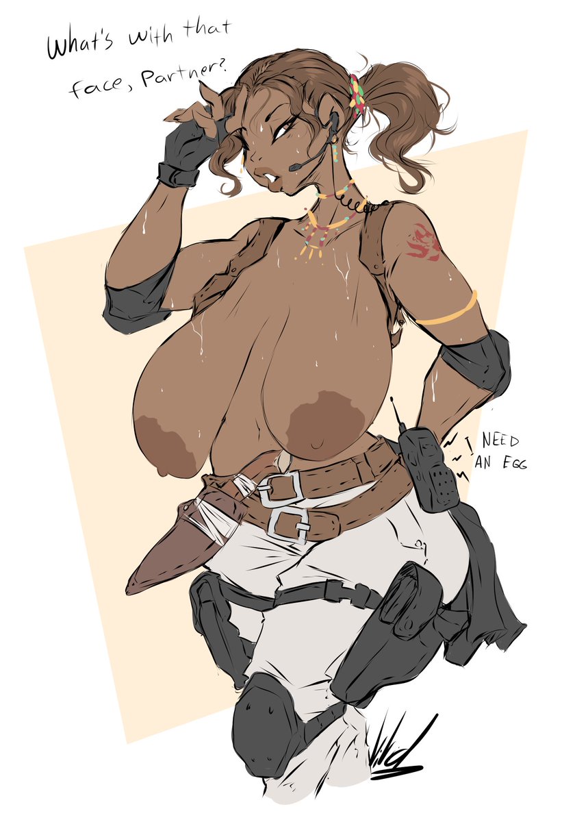 DullVivid's tweet photo. some quick Sheva doodles cos i felt like it all of a sudden

it's all fuckin HOT over in Africa goddamn https://t.co/0CZibuHmee