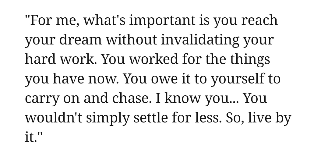 ariuscarrasco's tweet photo. this isn't just for maddox. y'all don't settle for less and chase the dream your heart truly desires. https://t.co/vcqSo41Apv