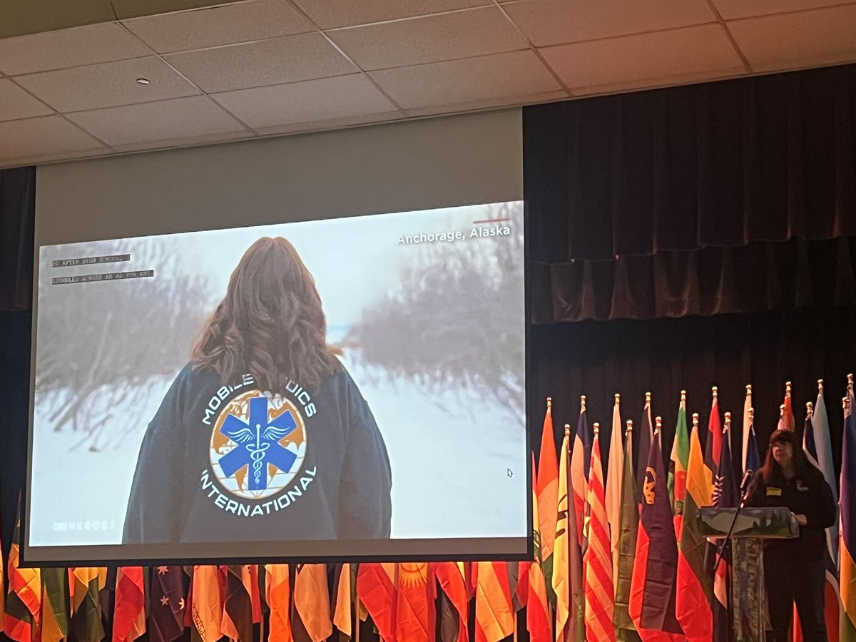 rbwalaska's tweet photo. What an amazing day at @RomigRocks @ASDschools with Model UN. Heard from @CNN Hero Teresa Grey of @MobileMedicsInt and @holageorge of the Anchorage Assembly. As Assemblyman Martinez said, “Block by block, we can change the world.” Starts with all of us, especially our youth. https://t.co/frIipRRA9t