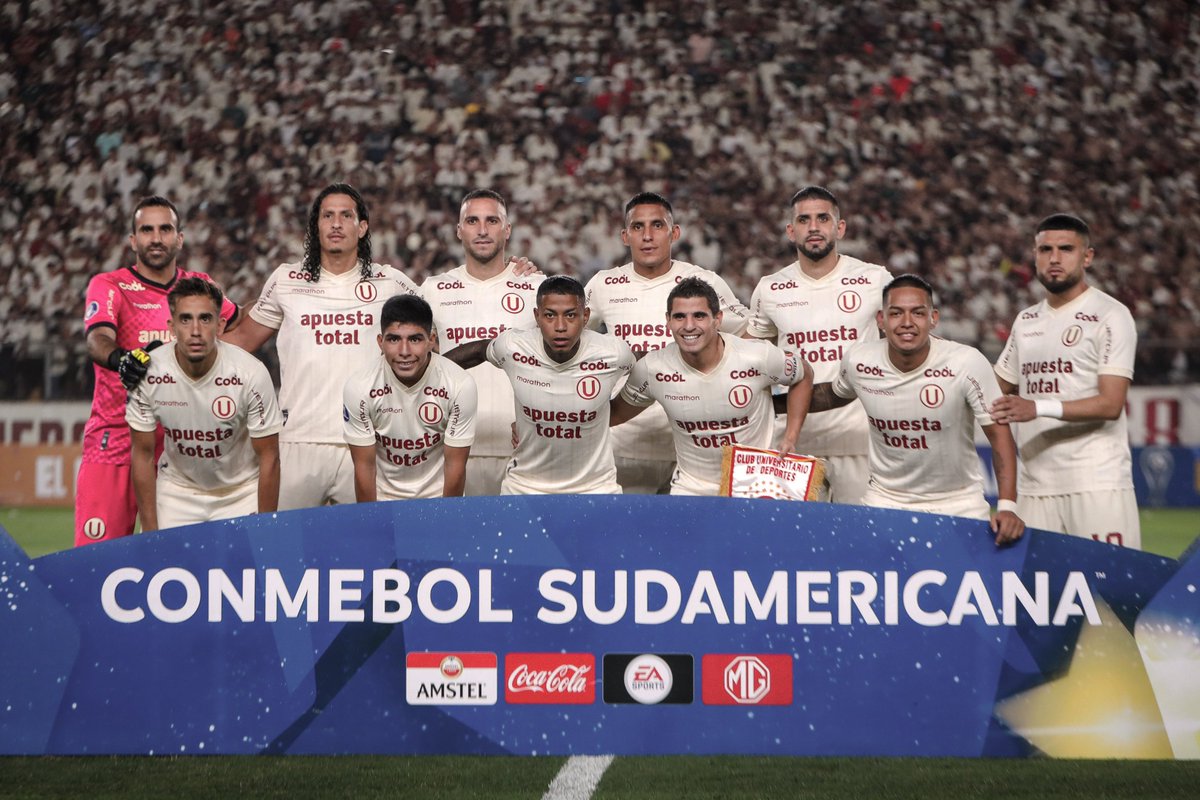 sondatos_noop's tweet photo. UNIVERSITARIO SE HA CONVERTIDO EN EL PRIMER CLUB PERUANO QUE EMPATA O REMONTA UN 2-0 EN CONTRA A UN EQUIPO BRASILEÑO EN TODA LA HISTORIA DE LOS TORNEOS CONMEBOL. https://t.co/1xGj0Q7umG