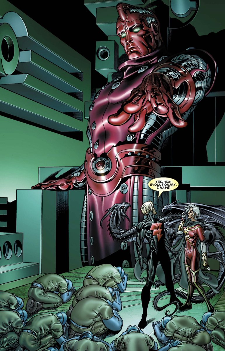 amberhek_'s tweet image. Raya ,Raya,Raya,Raya... 
Selamat Hari Raya! 🕌🎇

#GOTGVOL3 SPECIAL CHARACTER ORIGIN #2 !

Prior to the release of #GOTGVOL3 on May 4th, i present you the new villain that&apos;ll debut in the film!

The Creator of New-Man &amp;amp; Counter-Earth.

THE HIGH EVOLUTIONARY!
#HighEvolutionary