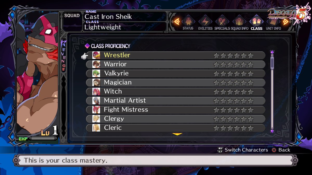 Harmony_Muse's tweet photo. #PS5Share, #Disgaea5AllianceofVengeance I'll find that jabroni Void Dark, break his back, make him humble! https://t.co/uPfDy1vOPL