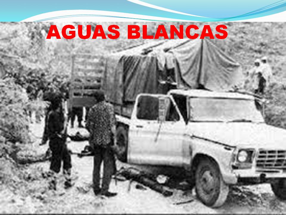 Pasamos lista por las Víctimas en Ayotzinapa, ABC, Aguas Blancas, Apatzingán, Atenco, San Cosme, Tlatelolco, Tlatlaya.