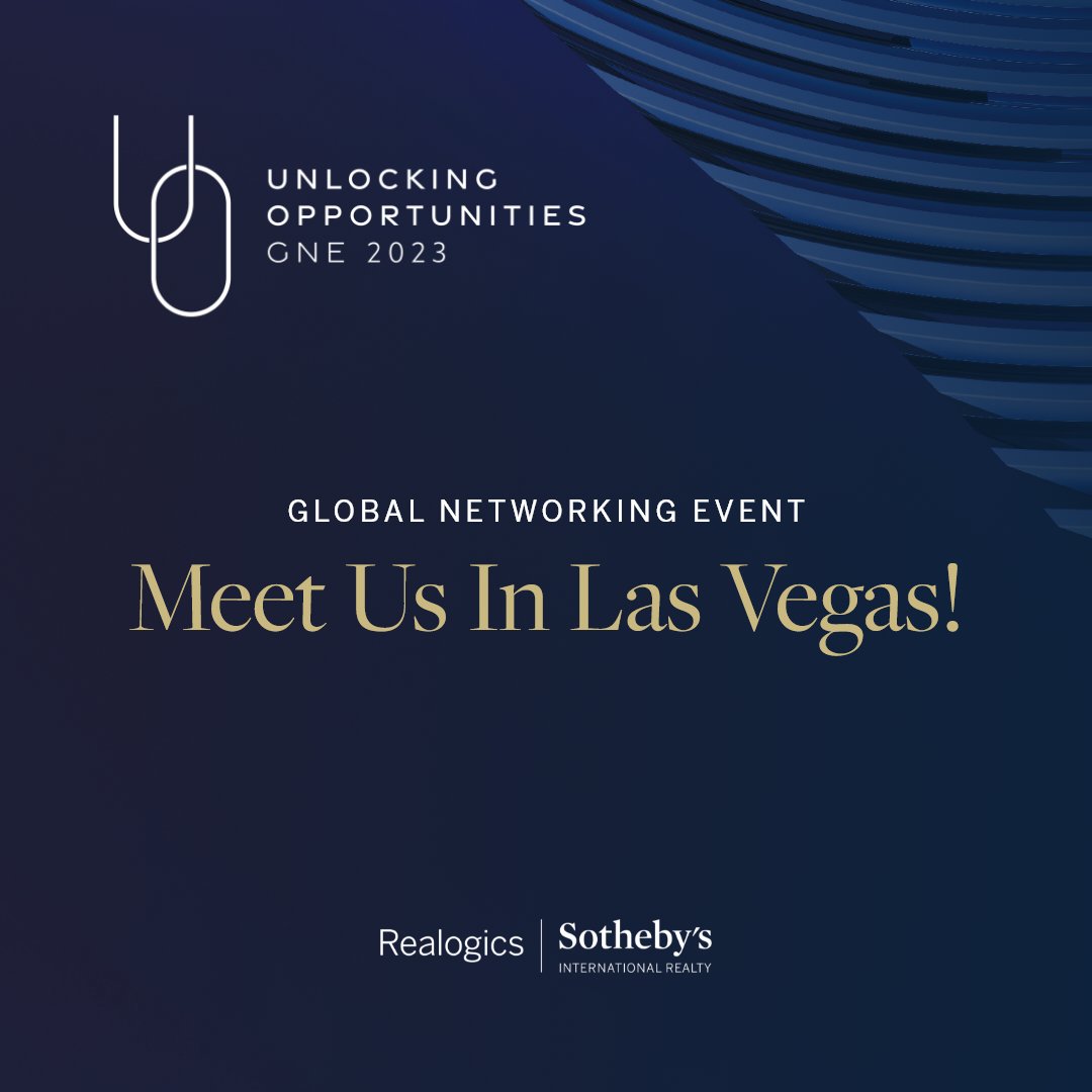 RealogicsSIR's tweet photo. #SIRGNE is just around the corner, and we’re thrilled to have an incredible collective of global real estate advisors from #realogicssir attending the event. Nothing compares to the collaborative expertise powered by Sotheby’s. We look forward to seeing you there! https://t.co/KKH2nHxT41