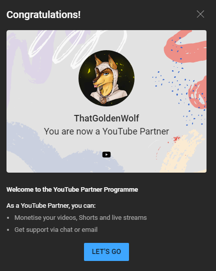 ThatGoldenWolf tweet media