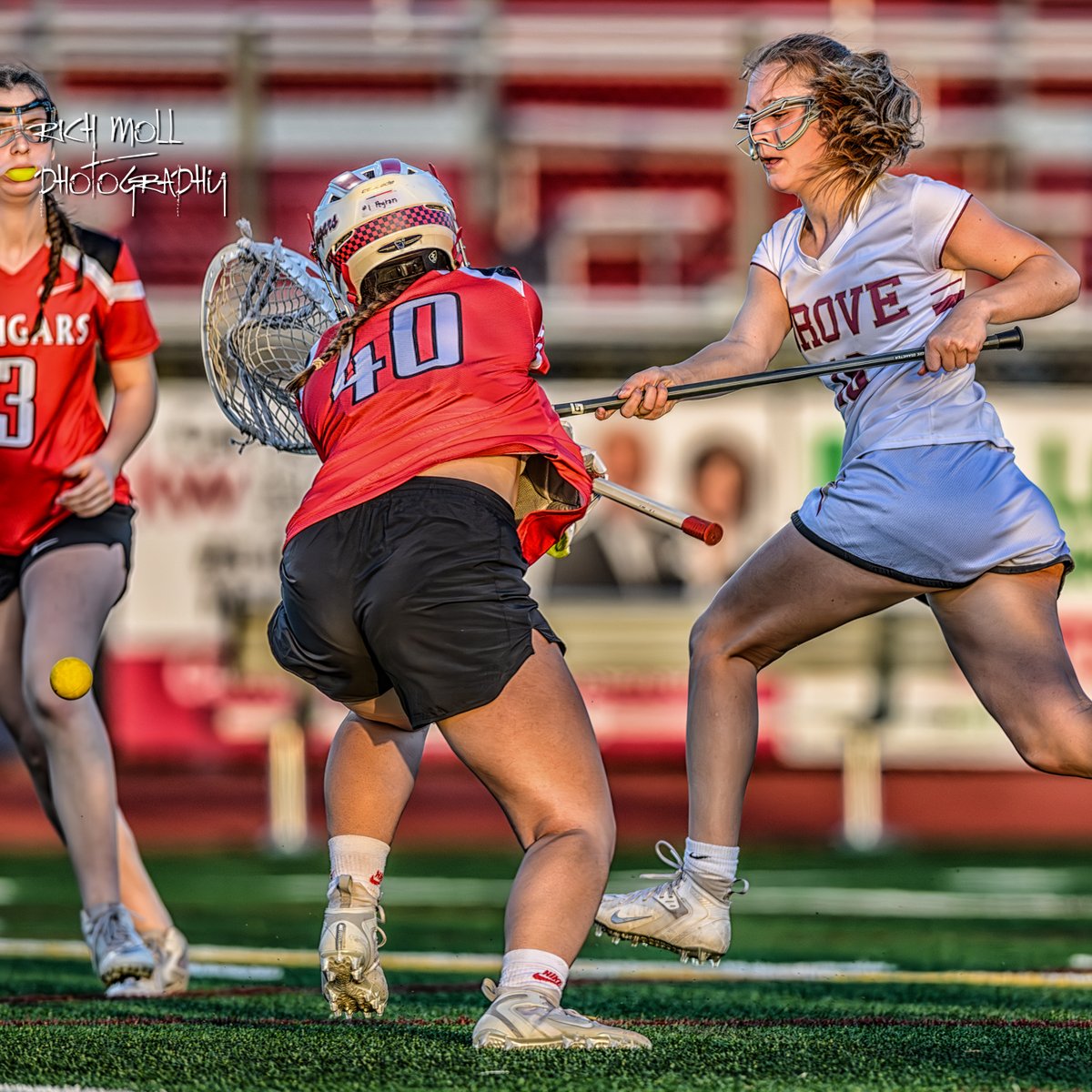 Maple Grove girls lacrosse team defeated the Centennial Cougars last week in their home opener. The game pictures can be seen by going to: richmollphotography.smugmug.com/Lacrosse-High-…. <a href="/MGgirlslax/">MG Lacrosse</a> <a href="/MGActivities/">Crimson Activities</a> <a href="/MapleGroveSrHS/">Maple Grove Senior High</a> #lacrosse #girlslacrosse #LAX