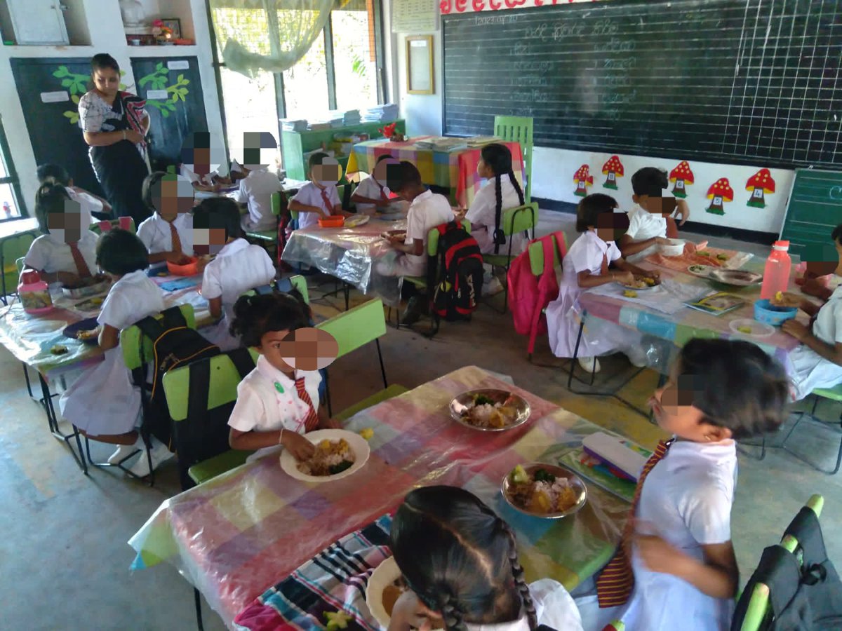 AffinityLk's tweet photo. Todays meals are dedicated to all those harmed by the horrific #EasterAttackLK which only adds to the suffering long endured by so many in Sri Lanka, especially children.
#AffinityLK meal project.
Primary School, Baduraliya: 141 Meals
#AffinityFoundation #CommunityKitchenLK https://t.co/UVxX3OOMZD