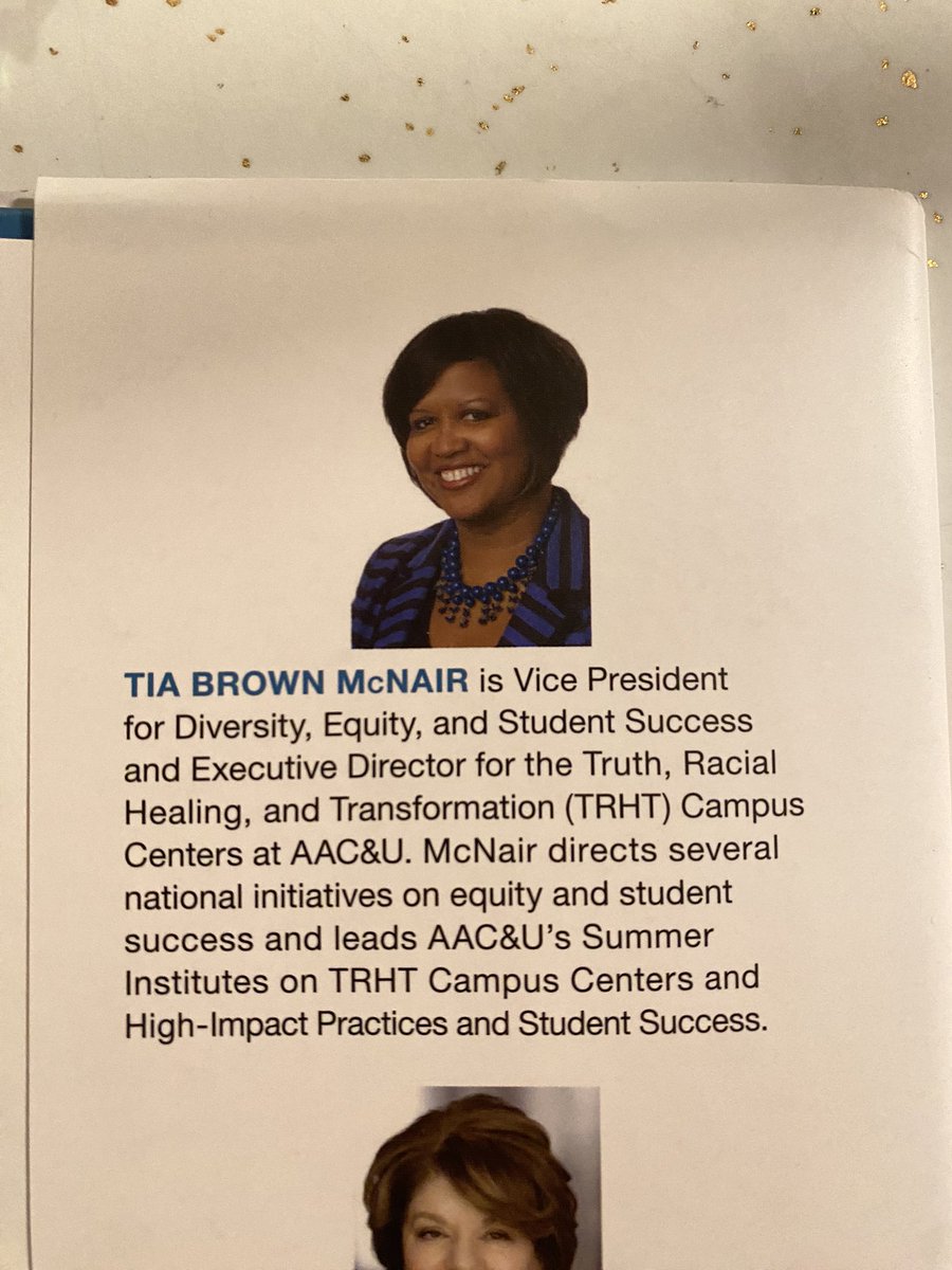 I just tickled! I’m doing homework, reading this book and realized that my hood friend and former colleague is one of the authors!! Good grief!!! Yeah Tia!!