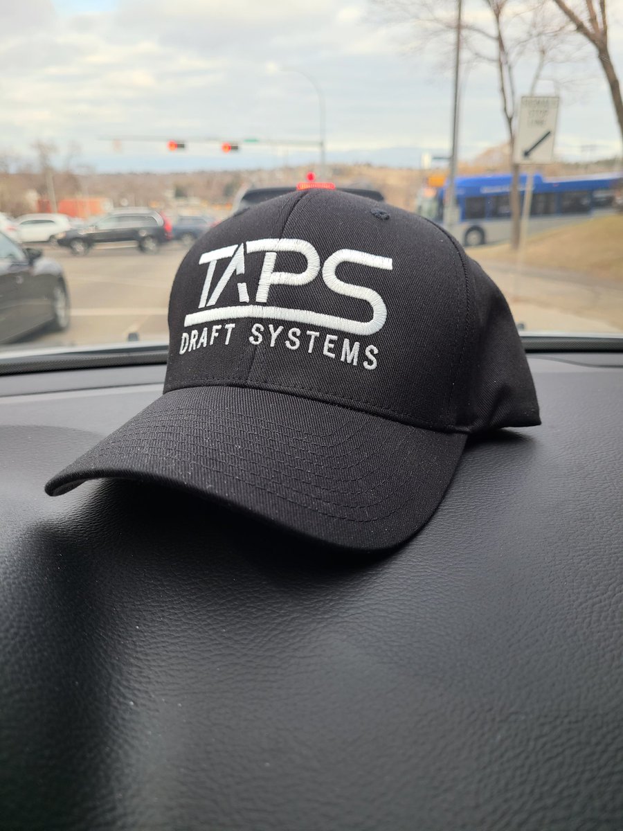 Our new company hats look cool!