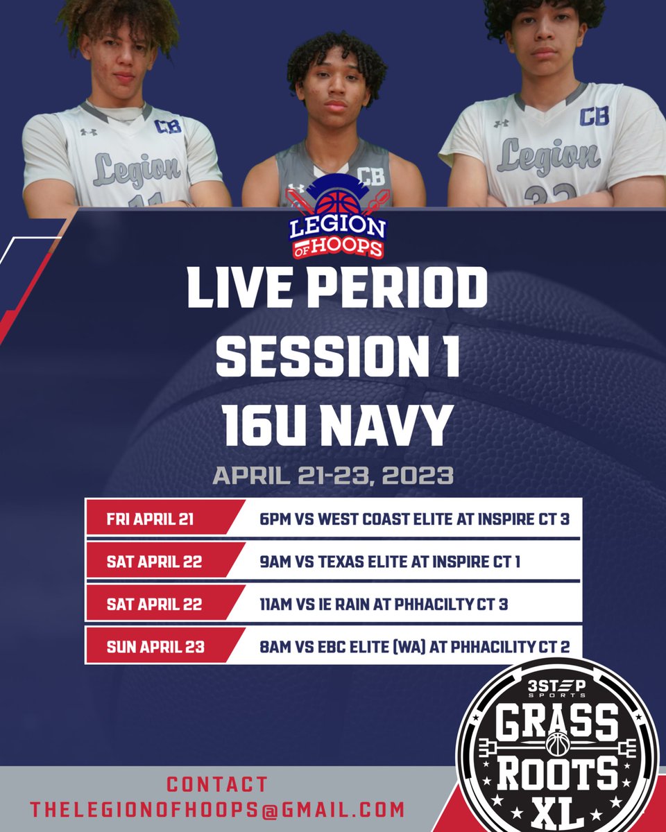Looking forward to starting the spring live periods off with a bang! Coaches come catch our guys this weekend. They are hungry.