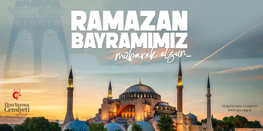 Cenâb-ı Allah tüm ibadetlerimizi kabul eylesin, bizleri birlik ve kardeşlik içinde nice Ramazan Bayramlarına kavuştursun.
Bayramımız mübarek olsun.
#RamazanBayramı #idulfitri