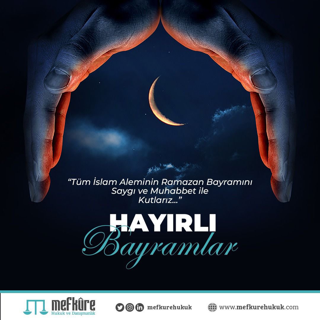 Bayramımız birlik, beraberlik ve kardeşliğimize, dünya coğrafyasının huzur ve selametine, insanlığın kurtuluş ve hidayetine vesile olsun.

Ramazan Bayramımız kutlu olsun.