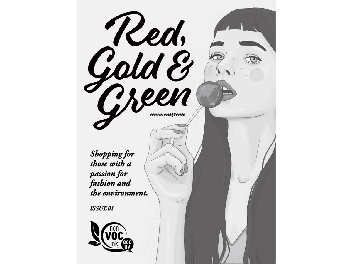 TheMistressFive's tweet photo. やっと落ち着いたのでみなさまにご報告です！ commons&amp;sense のコンセプトブティック 『Red, Gold &amp; Green 』のお客さまにお渡ししているフリーマガジンで連載をさせてもらうことになったんだ✨
ブティックでは、私たちのオリジナルグッズも販売中です。ぜひチェックしてね！
https://t.co/oFyTqFEFtj https://t.co/UiZ6KY9WXz