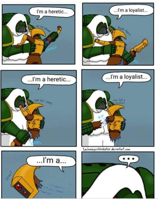 YTGamersonGames's tweet image. #WarhammerHumor #DarkAngels #Tau #Heresy
