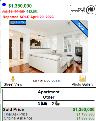 hhuo213's tweet photo. Big drop from $2 Mill!!! – Top 3 daily drops – 2023-04-20
BY PERCENTAGE:
R2765994, 32.5%
R2750442, 17.3%
R2731104, 14.3%
BY TOTAL:
R2765994, Difference $649,900
R2729860, Difference $550,000
R2760981, Difference $299,000
#vanpoli #vanre #fvre #cadreb https://t.co/KrQocA75kc