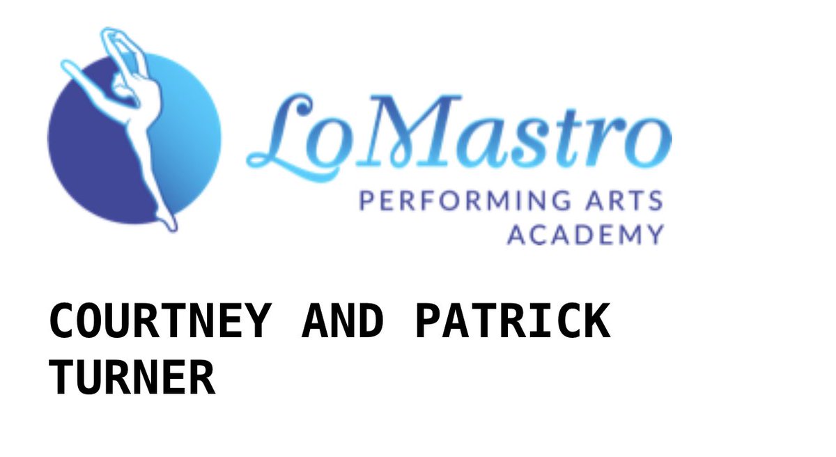 Thank you to the Rock the Spirit Gold Sponsors:  Lo Mastro Performing Arts Academy and Courtney and Patrick Turner