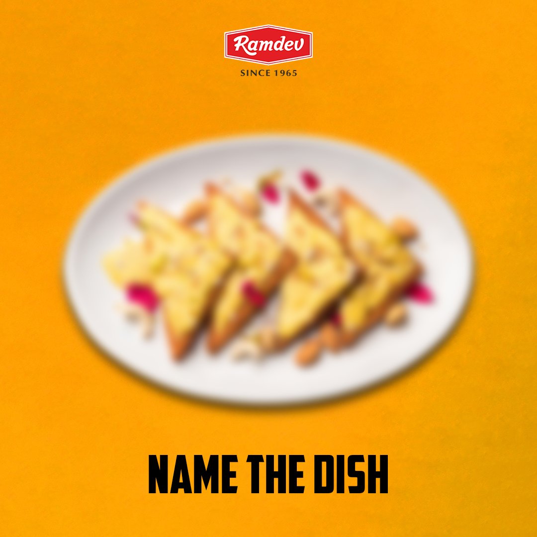 Ramdev_Food's tweet image. Joy, Sweetness, Good times - everything is "Doubled" when you have it. Comment the name of the dish below.

#Ramdev #RamdevStore #RamdevMasala #RamdevSpices