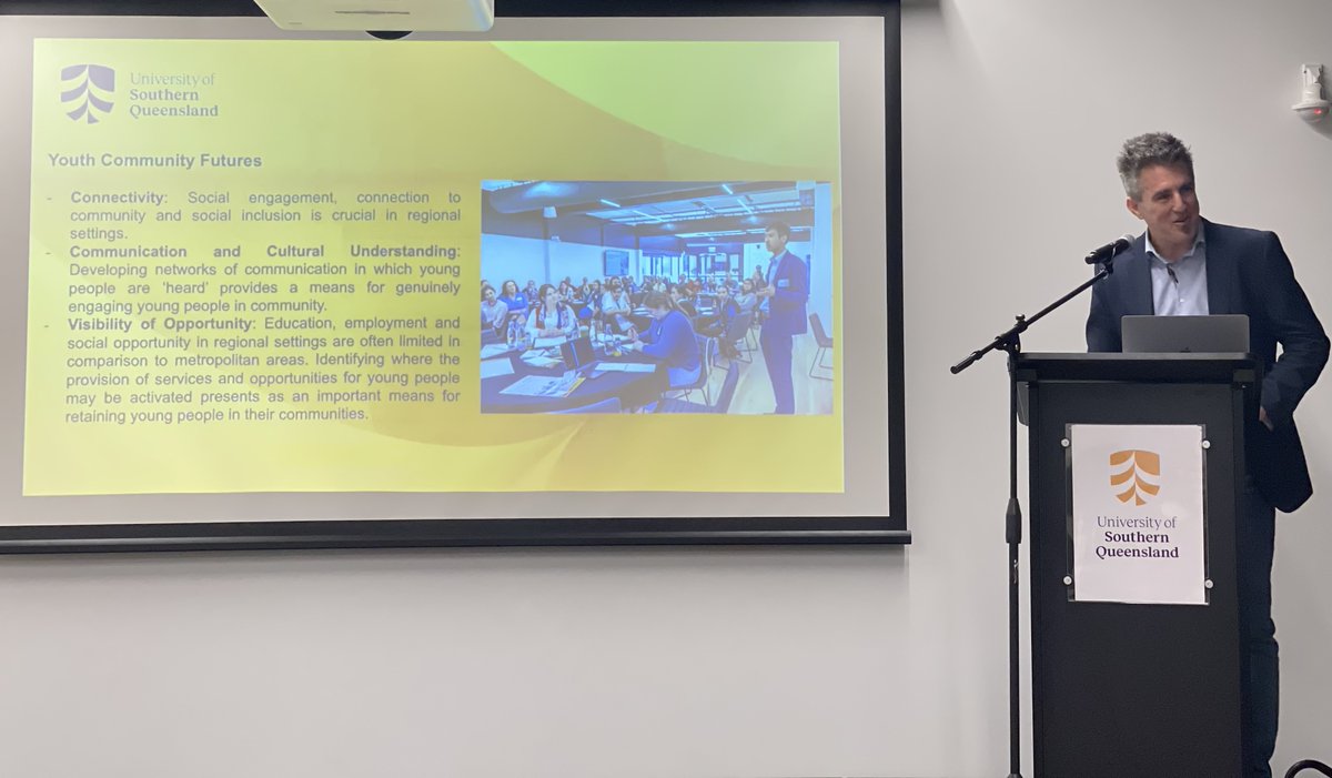 YCF_QLD's tweet photo. After almost a year of planning, the YCF research project was officially launched on Monday by @unisqaus Provost, Prof Karen Nelson!
The team enjoyed celebrating with those who attended, and are very excited to continue exploring the benefits of youth and community lead research. https://t.co/TpwVyHVBrD
